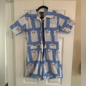 NOOWORKS shortalls GRUMPY CAT limited print size small